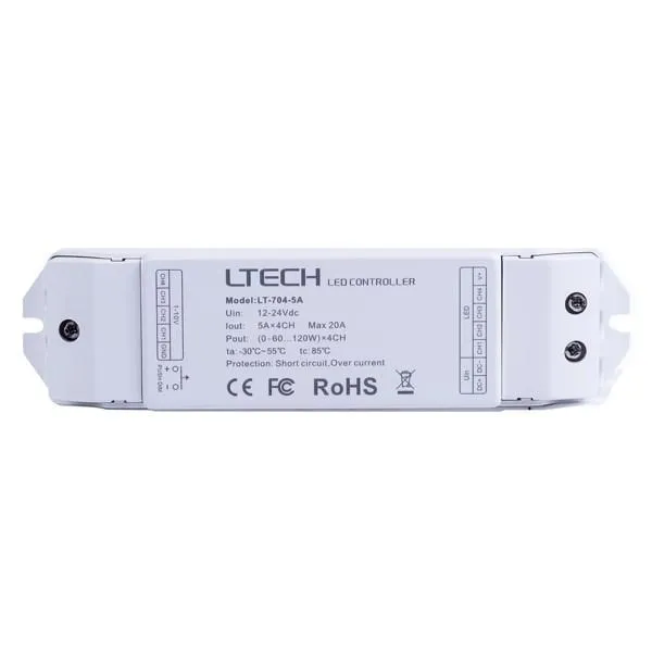 0-1/10V Led Strip Controller 24V Dc To Suit Rgbw Led Strip Havit Commercial - Hcp-71231