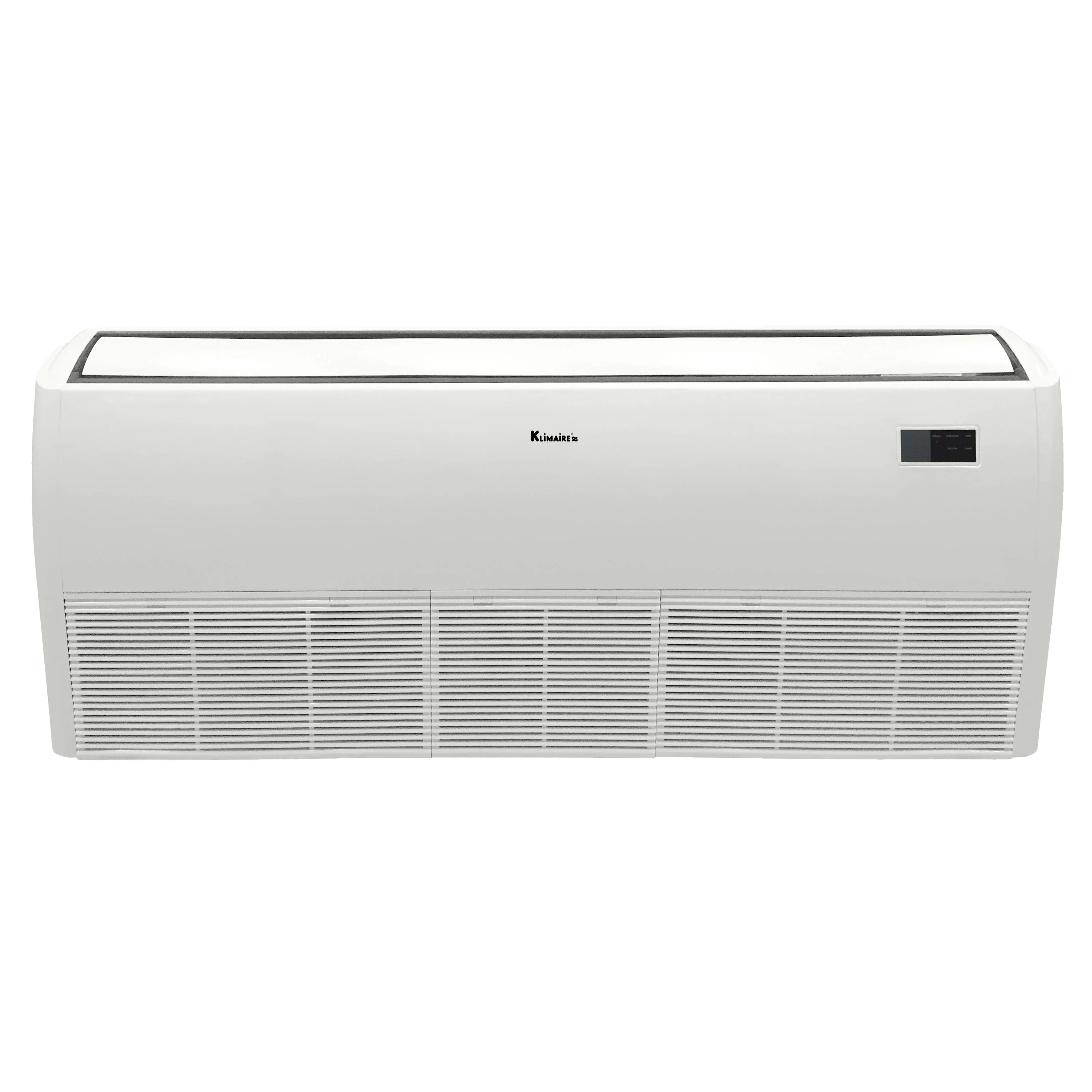 36,000 Btu 19 SEER2 Klimaire Light Commercial Floor-ceiling Ductless Mini-split Inverter Air Conditioner Heat Pump System 220V