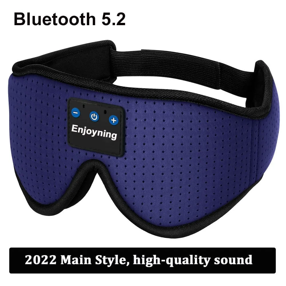 Allrj Smart Sleep Mask with Bluetooth 5.0 Audio