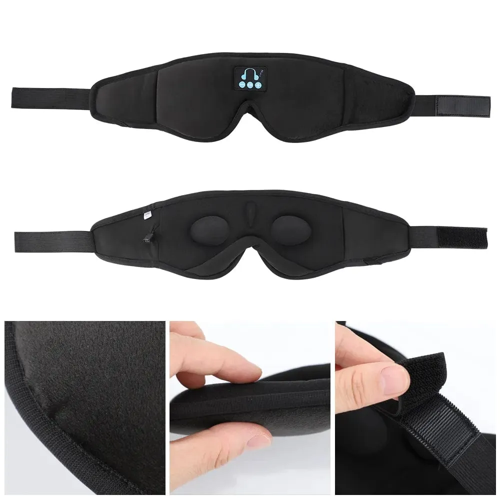 Allrj Smart Sleep Mask with Bluetooth 5.0 Audio