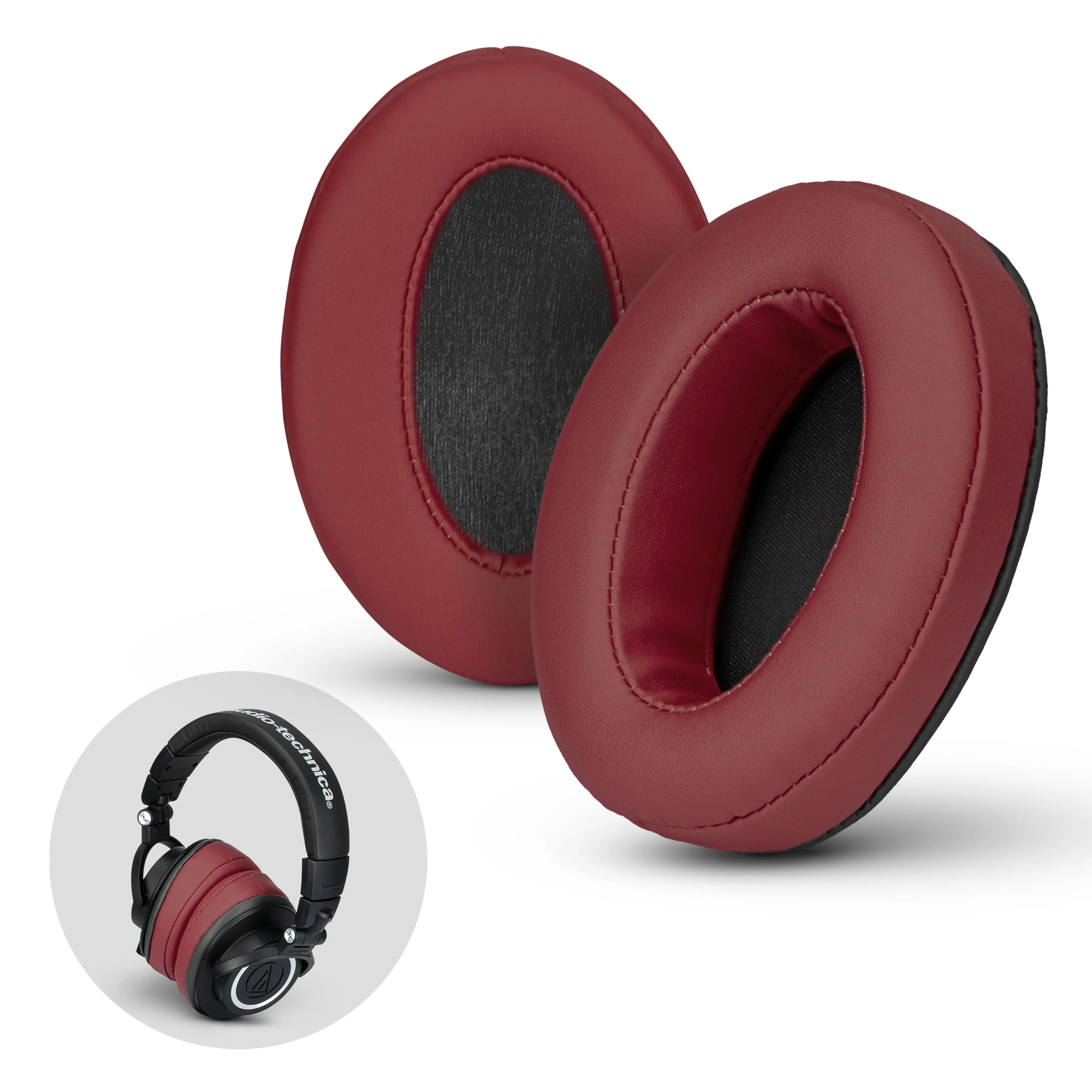 Angled Oval Headphone Memory Foam Earpads