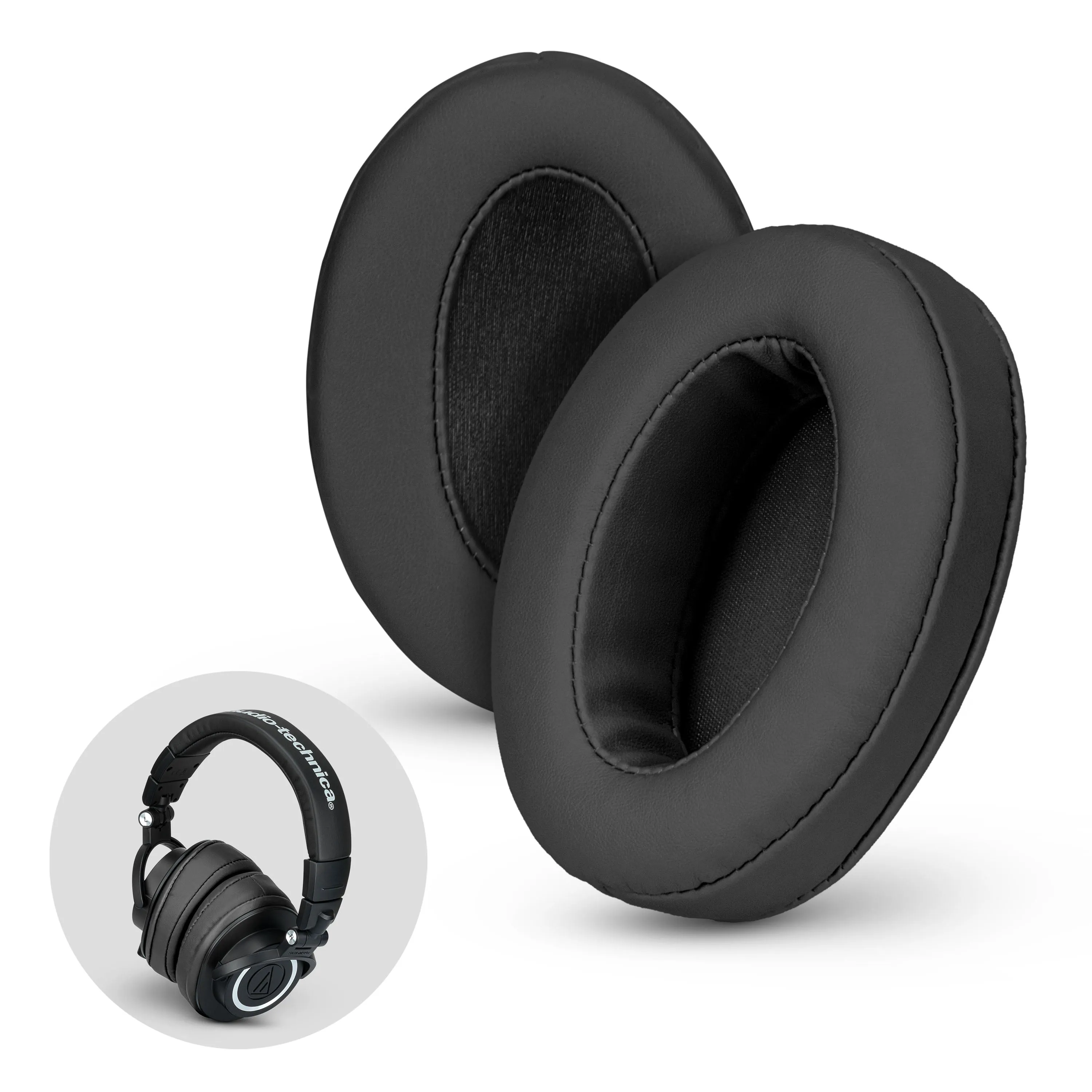 Angled Oval Headphone Memory Foam Earpads