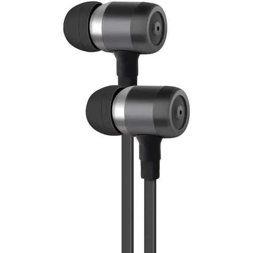 At&amp;amp;t Pe50 In-ear Stereo Earbuds With Microphone (gray) (pack of 1 Ea)