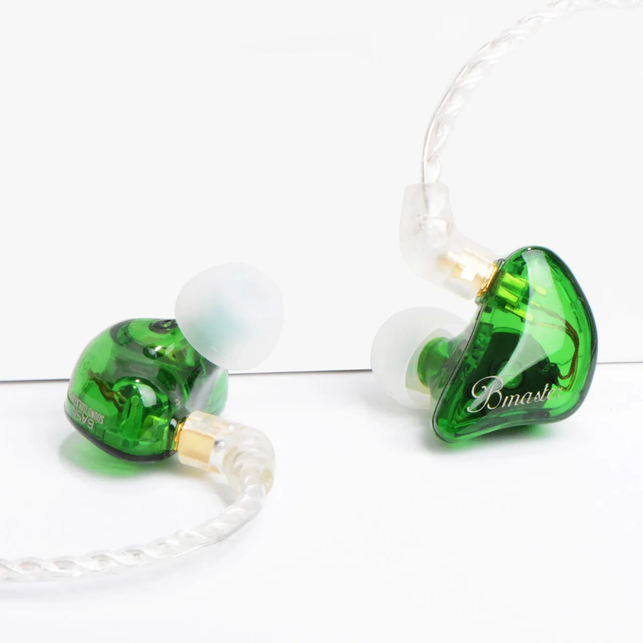 BASN Bmaster Triple Drivers In Ear Monitor Headphones (Green)