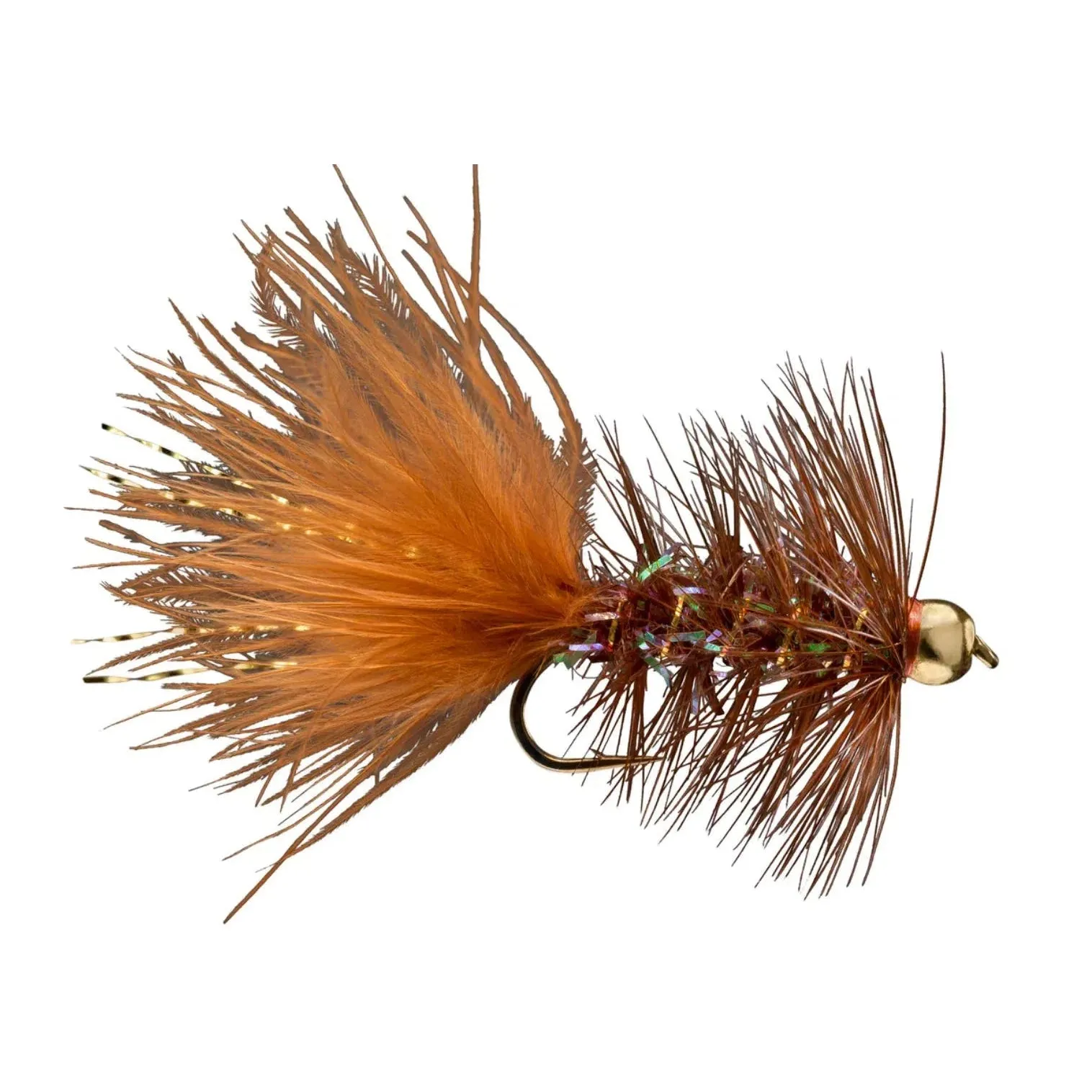 Bead Head Crystal Bugger - Brown