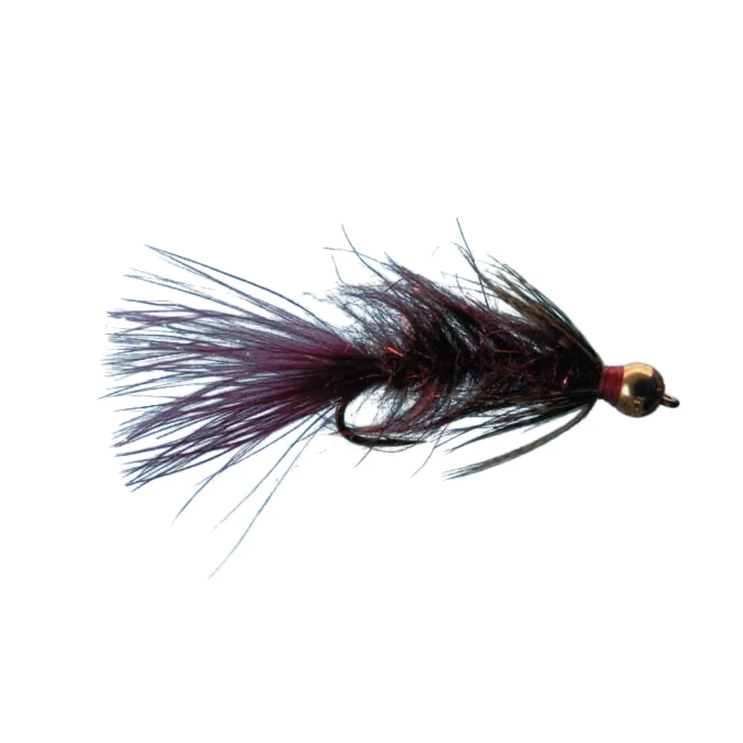 Bead Head Mini Leech - Wine - Size 10