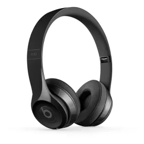 Beats by Dr. Dre Solo3 On-Ear Sound Isolating Bluetooth Headphones - Gloss Black