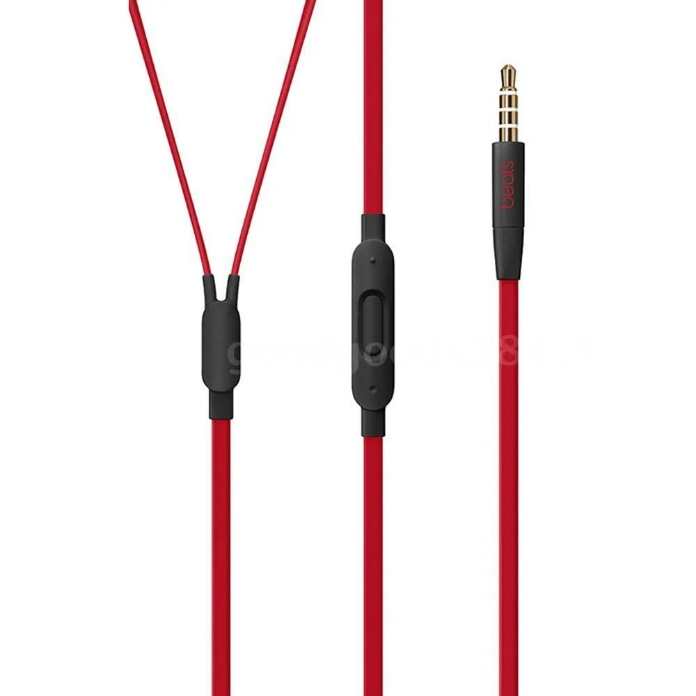 Beats urBeats 3 In-Ear Headphones  Black & Red (10th Anniversary Edition)