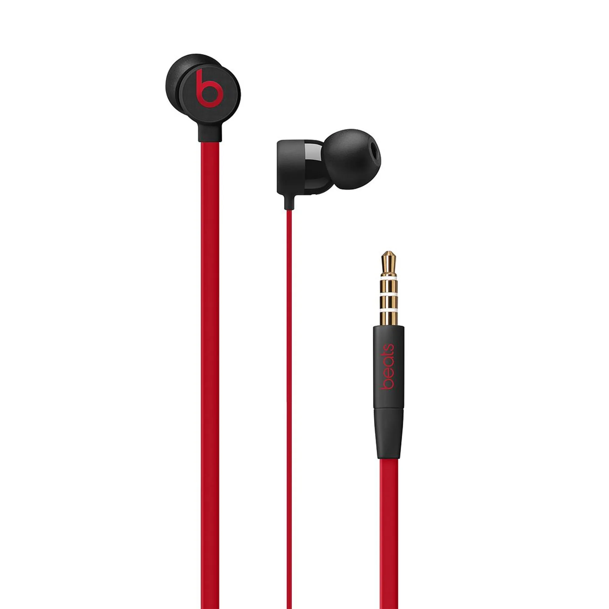 Beats urBeats3 Earphones with 3.5 mm Plug Defiant Black-Red