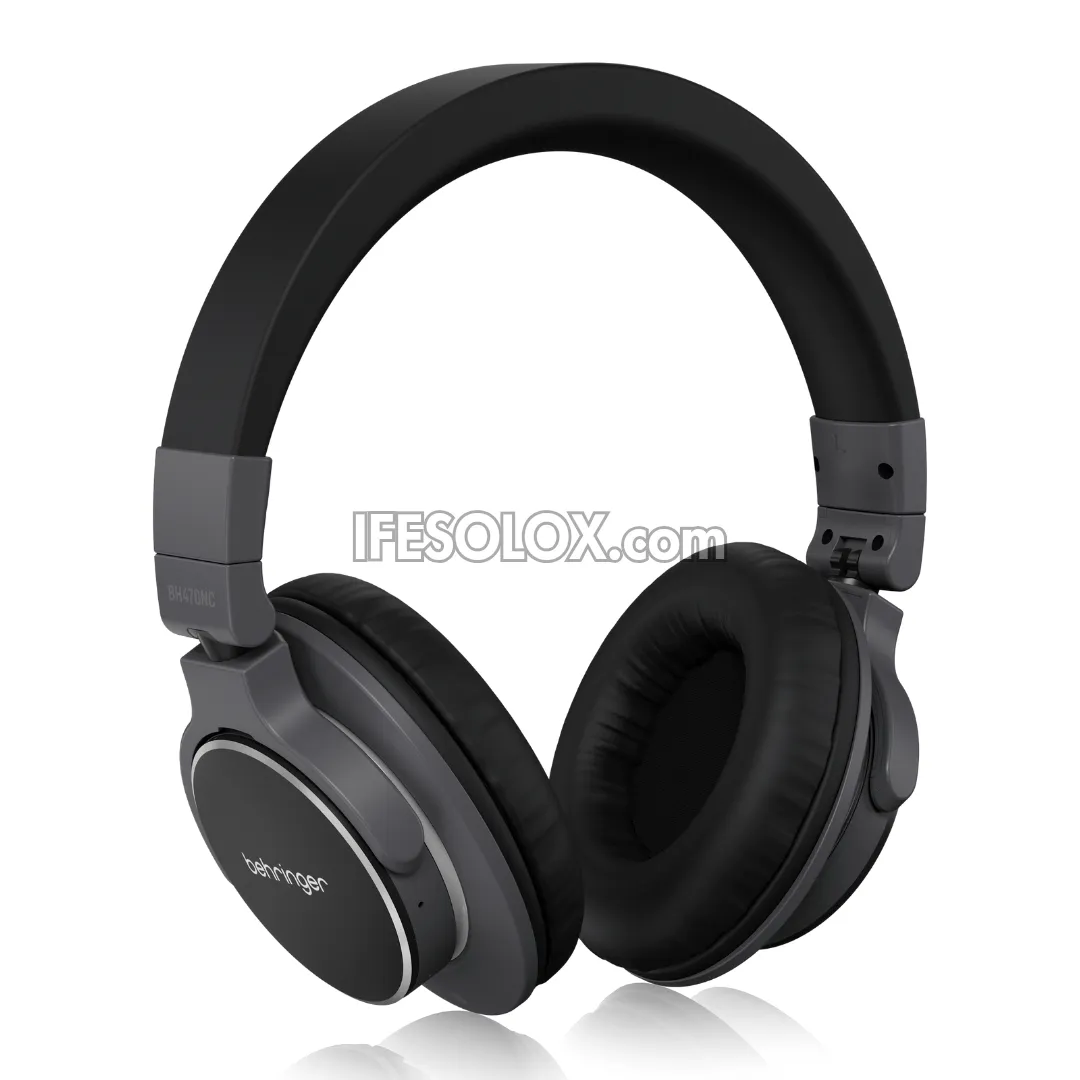 Behringer BH470NC Premium Reference Headphones with Bluetooth and Active Noise Cancellation - Brand New