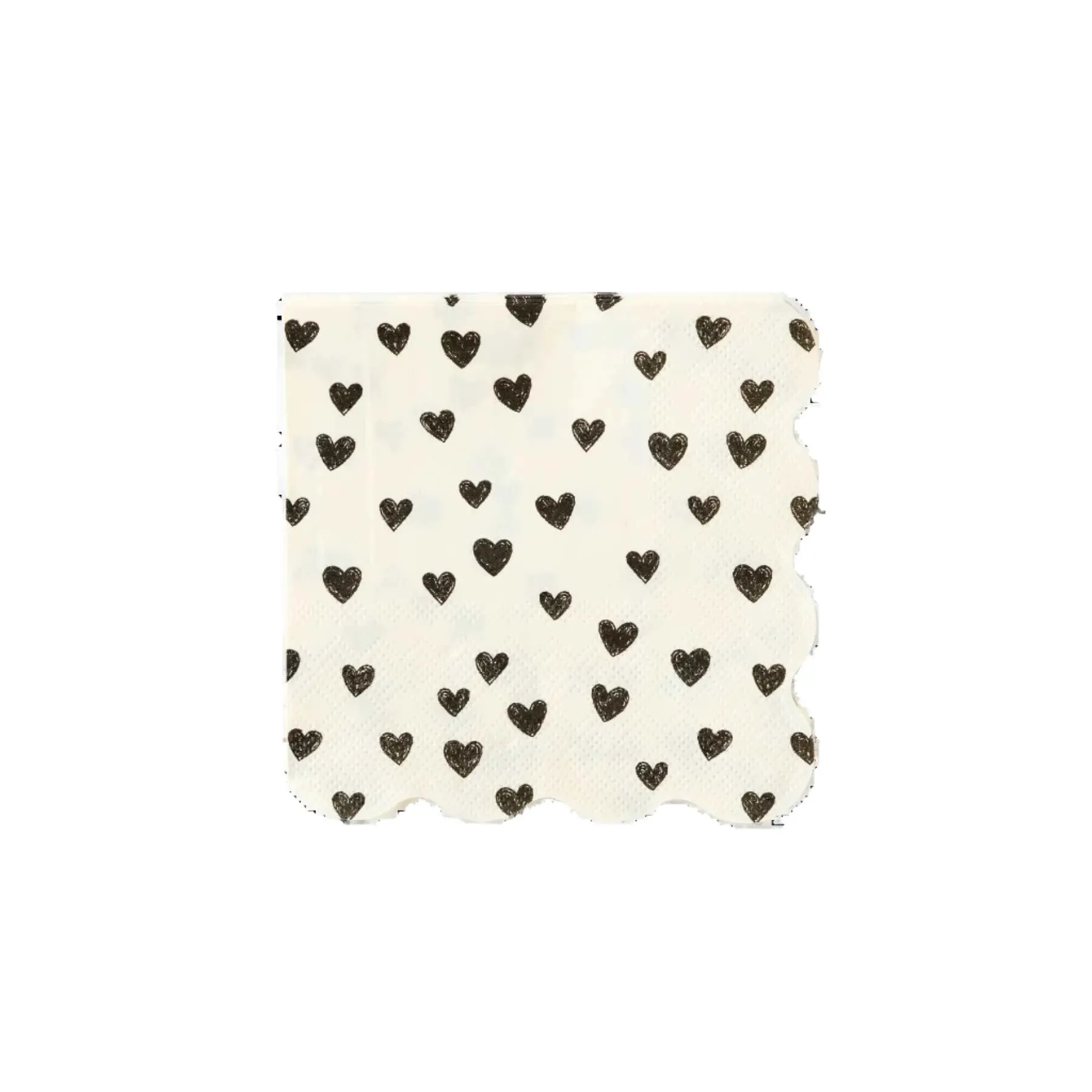 Black Hearts Cocktail Napkin