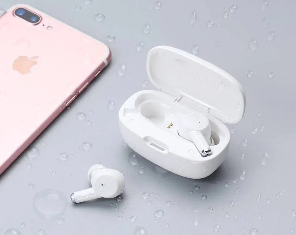 Bluedio Waterproof Portable Wireless Bluetooth Earphone with Wireless Charging