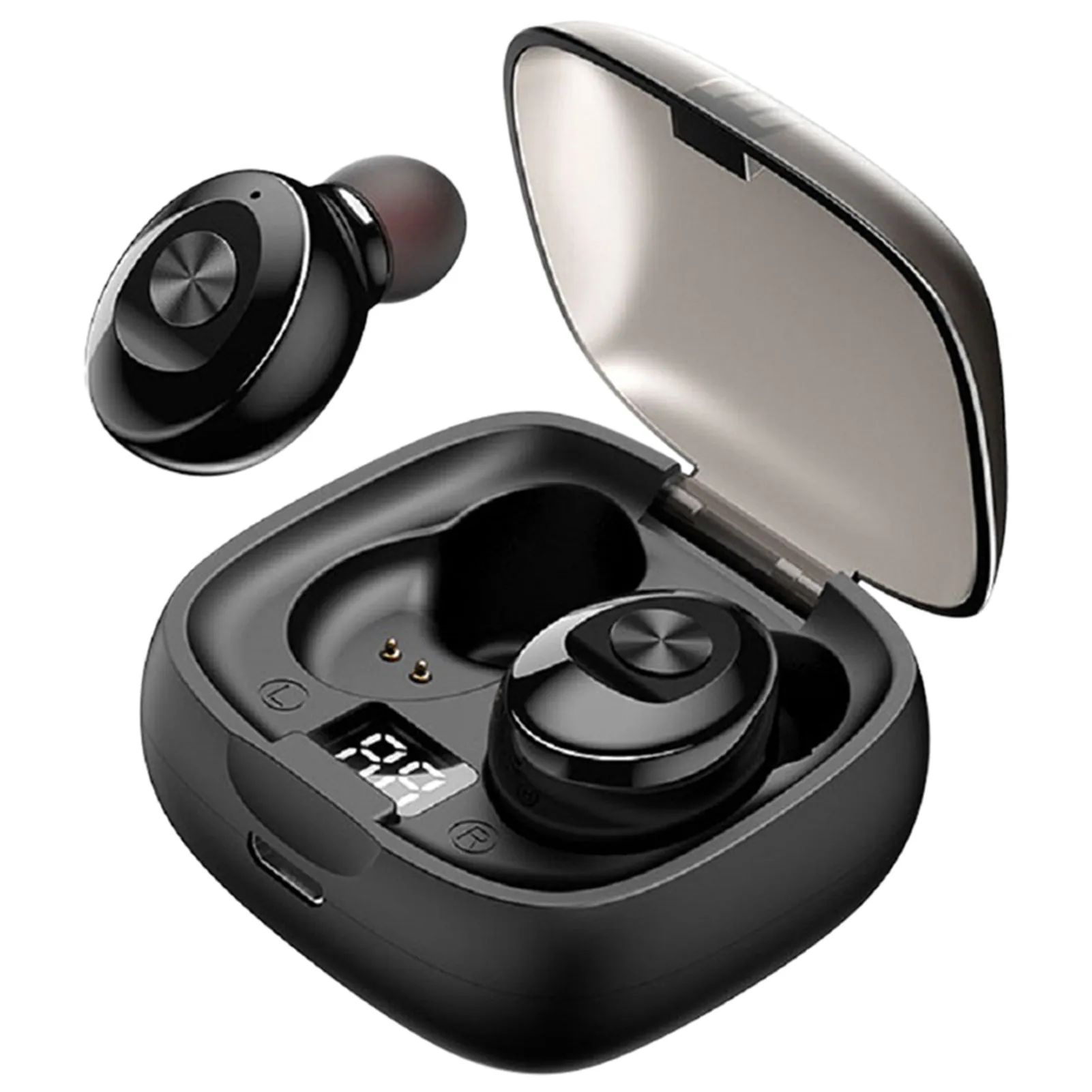 BT5.0 Wirelessly Earbuds Earphones - Digital Power Display