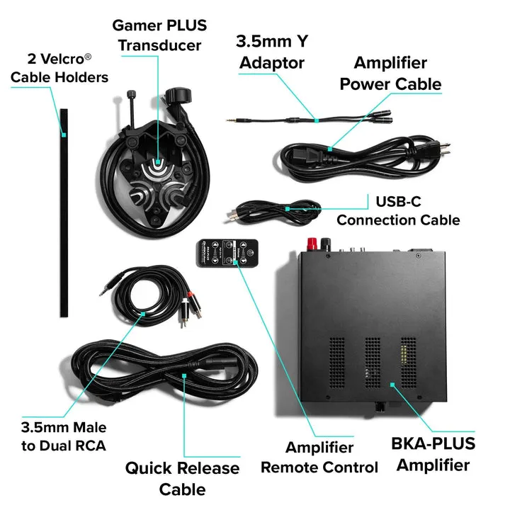 ButtKicker Gamer PLUS - 4 Corners Kit