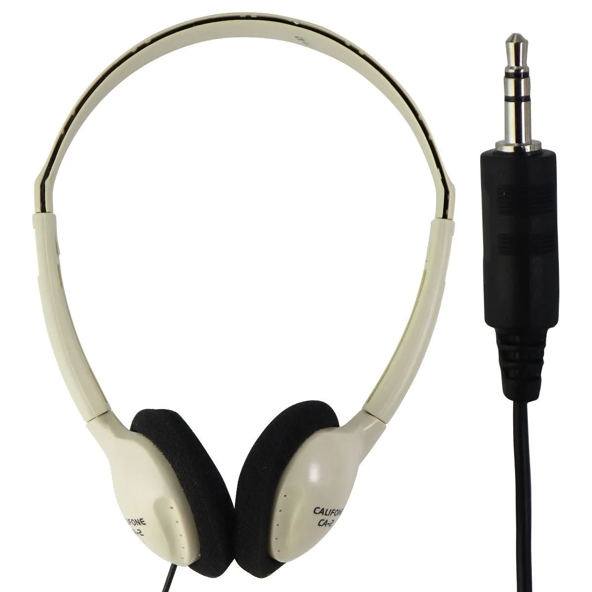 Califone CA-2 Wired 3.5mm Stereo Headphones - Beige