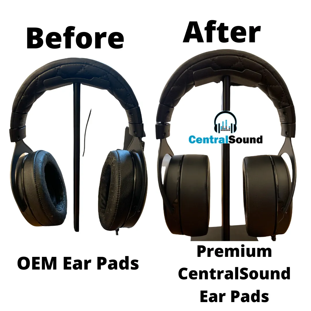 CentralSound Premium Replacement Earpads Cushions Ear Pads for Corsair HS50 HS60 HS70 PRO Gaming Headsets