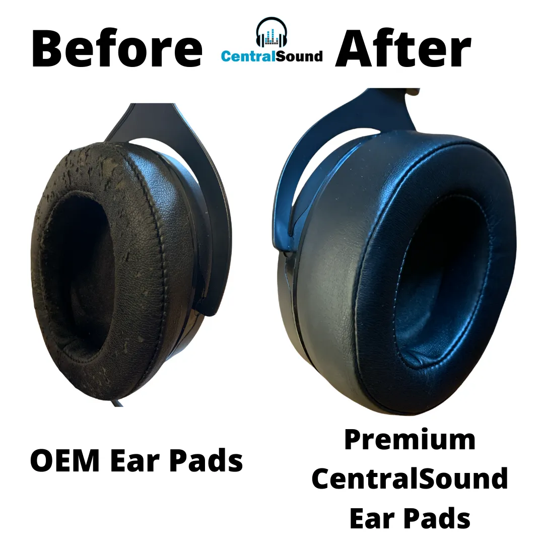 CentralSound Premium Replacement Earpads Cushions Ear Pads for Corsair HS50 HS60 HS70 PRO Gaming Headsets