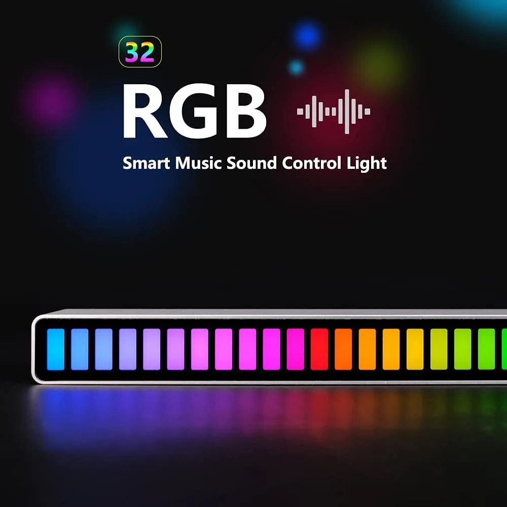 Colorful Music Rhythm Light Bar (2pcs)