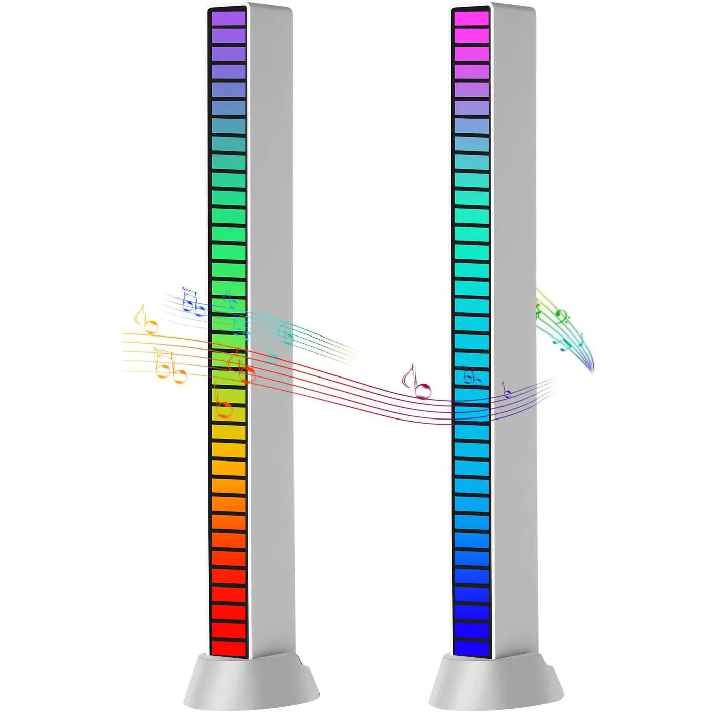 Colorful Music Rhythm Light Bar (2pcs)