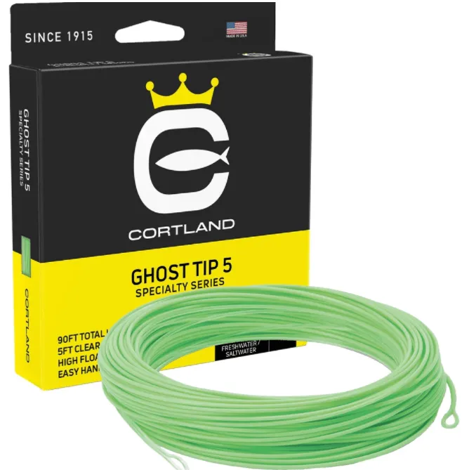 Cortland | Ghost Tip | Fly Fishing Line | 5ft Tip | 90ft