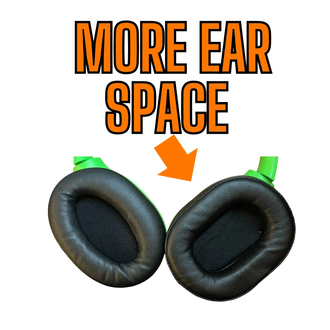 CS Opus X Upgraded XL Replacement Ear Pad Cushions for RAZER