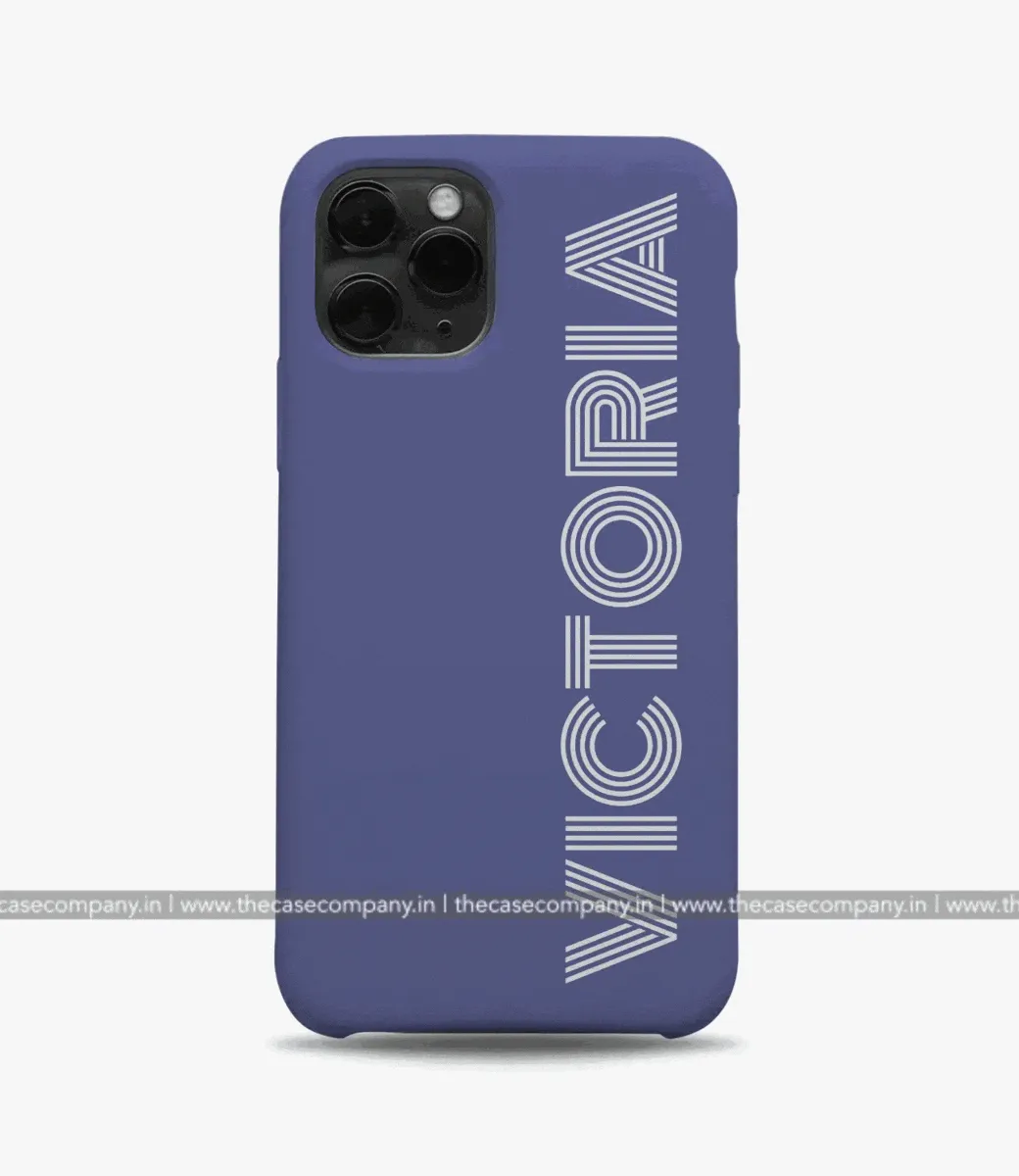 Custom Vertical Name Phone Case