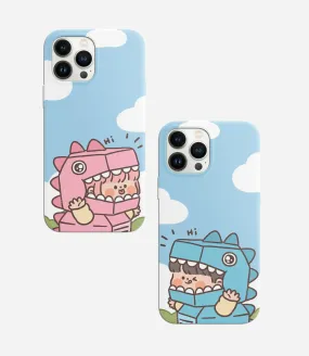 Cute Dinasaur Couple Case