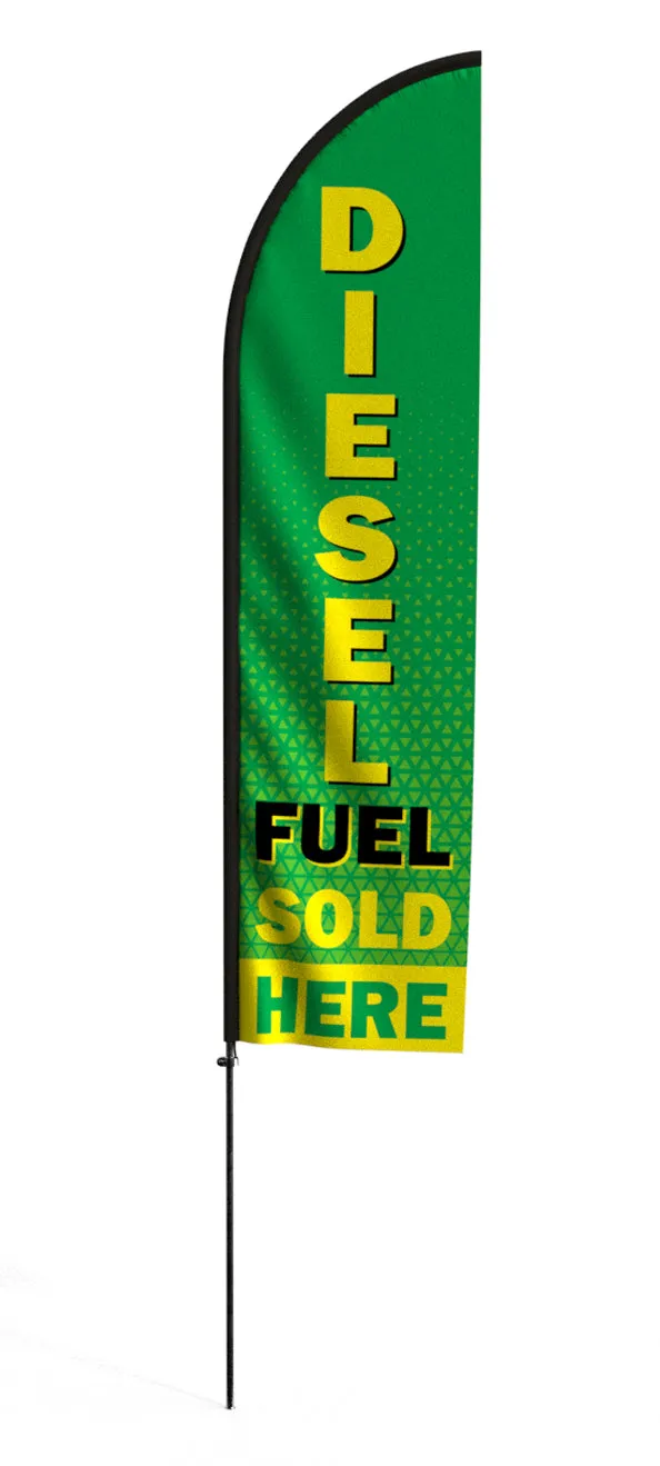 Diesel Flag- Blade Style