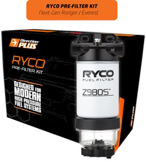 Direction Plus™ Ryco Pre-Filter Kit for Next-Gen Ford Ranger / Everest & VW Amarok 4cyl & 6 cyl - RC671DPK