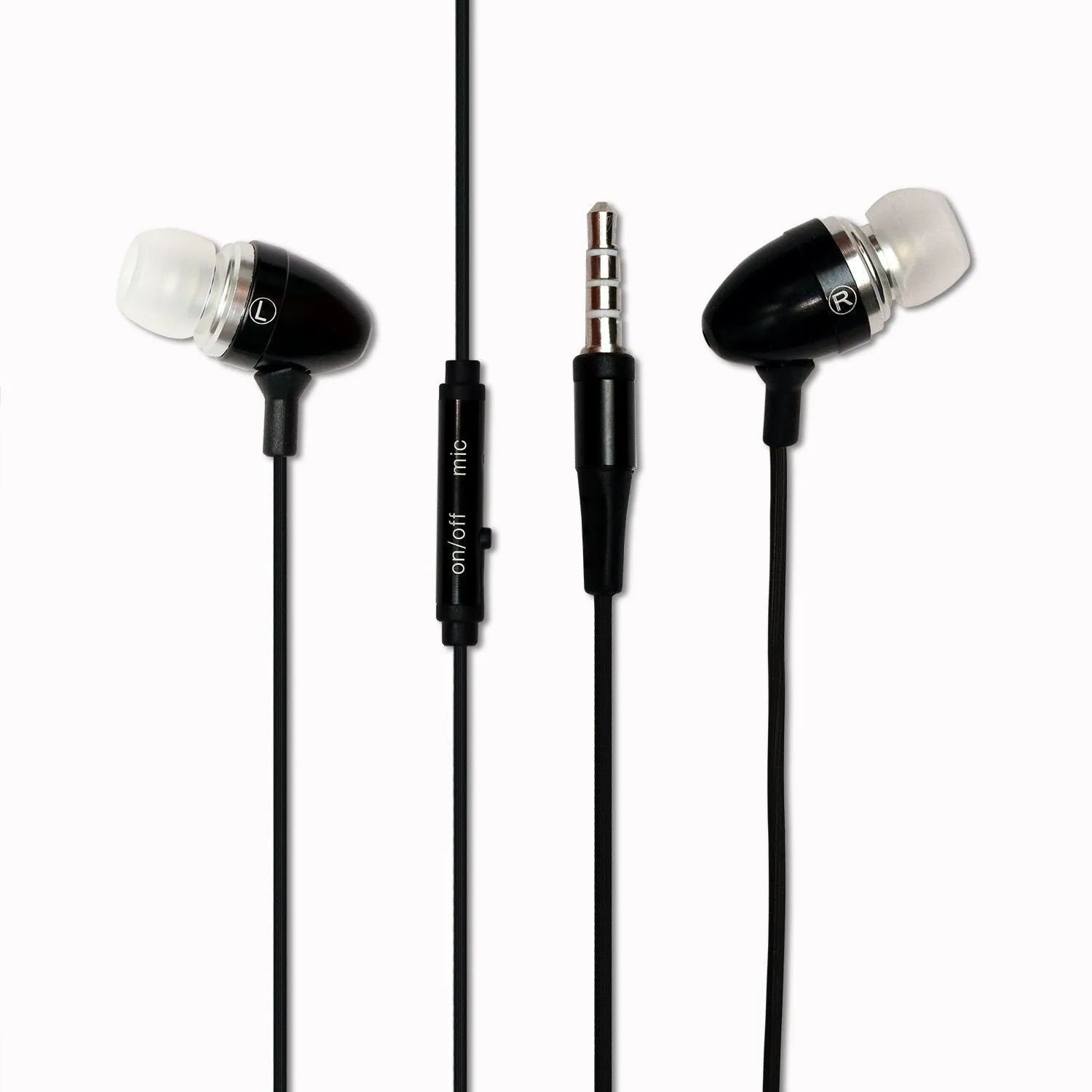 Earphones Tubed - Assorted Pack of 12