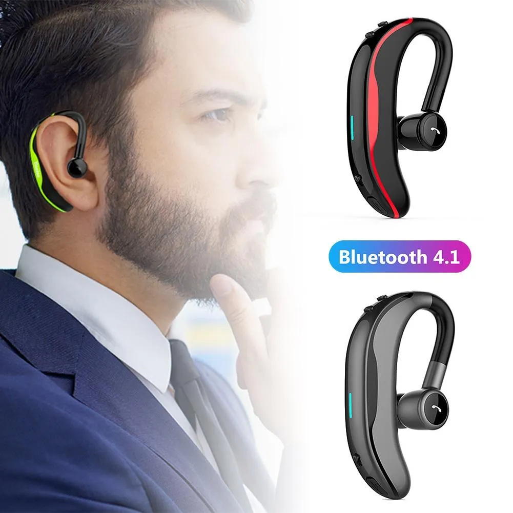 F600 Wireless Hands-Free Earphone (Earhook Design, Unisex Headset, Smart Dual Connect)