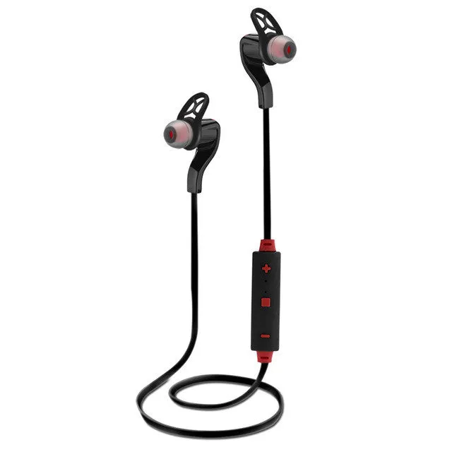 Fornorm BT-3 Wireless V4.1 Bluetooth Earphone In-ear Headphone Stereo Sweatproof Headset Earbuds for Sport Exercise