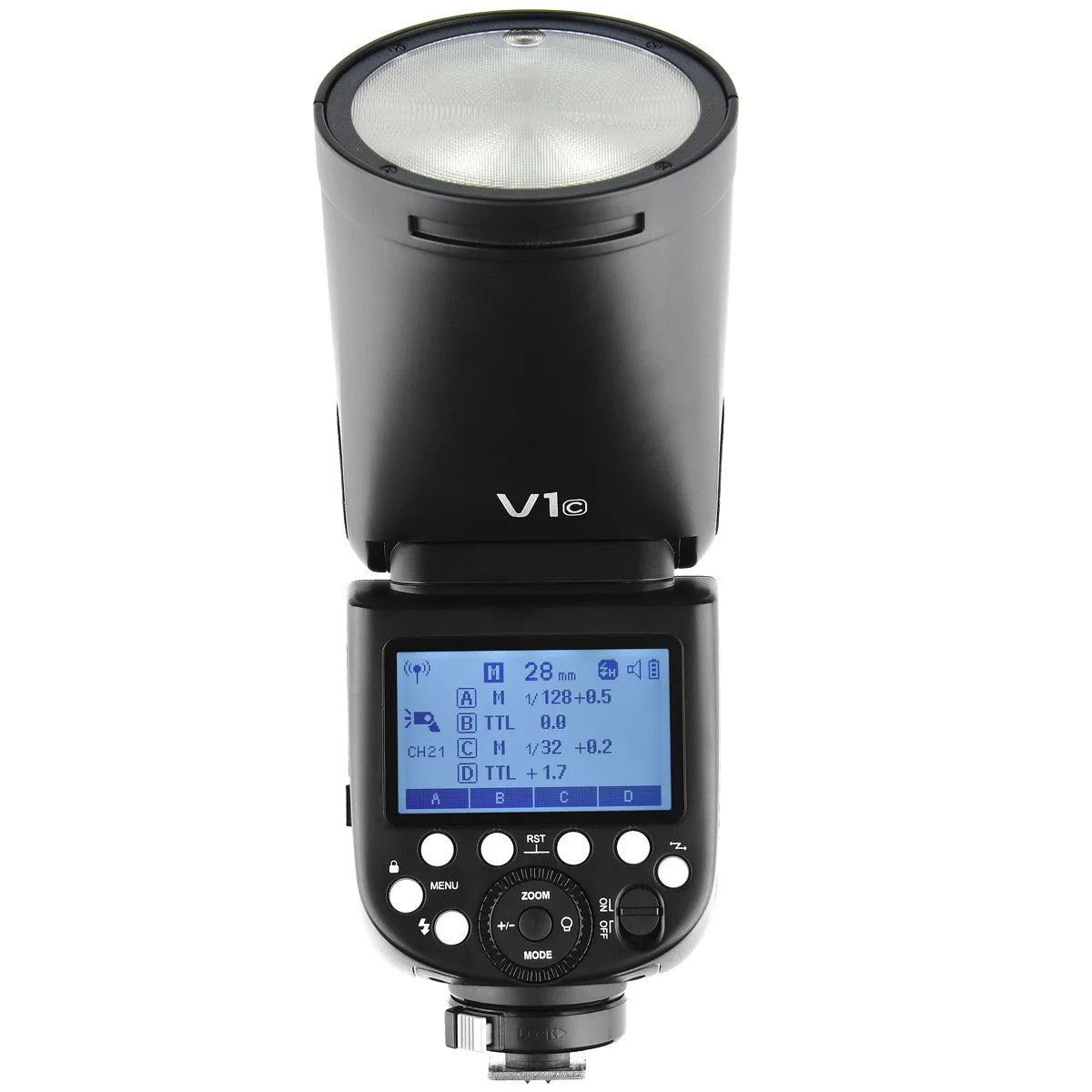 Godox V1 Round Head Flashgun for Canon - V1C