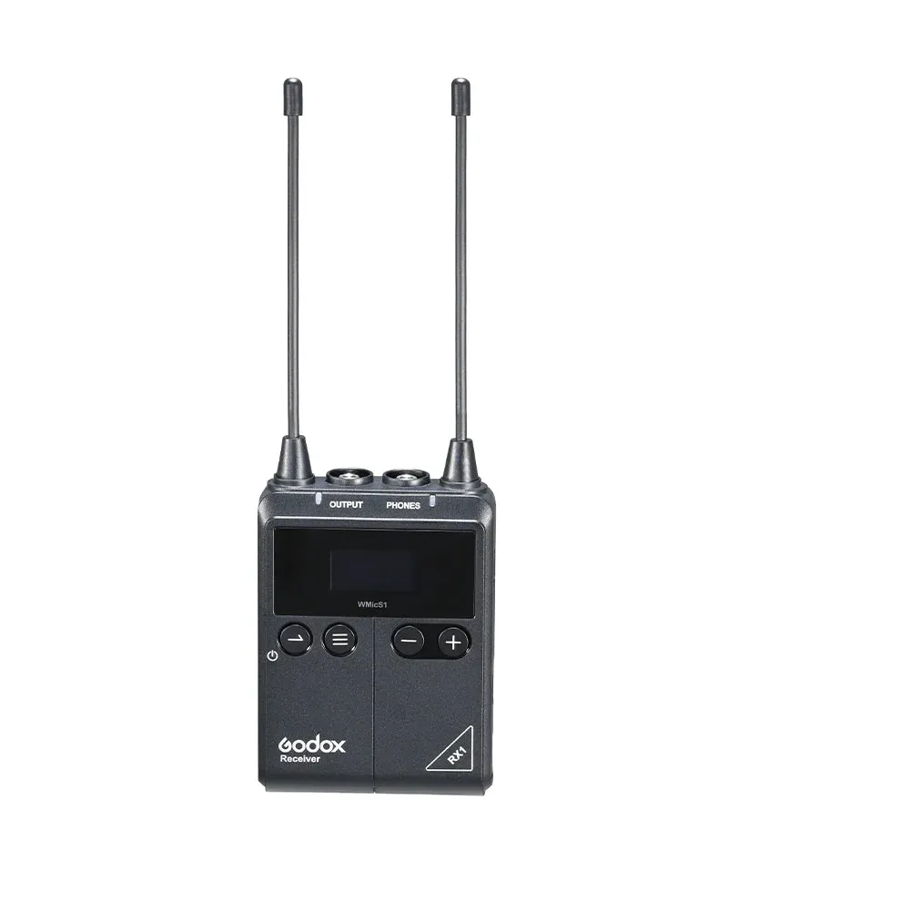 Godox WMicS1 Dual Kit UHF Wireless Microphone System (OPEN BOX)