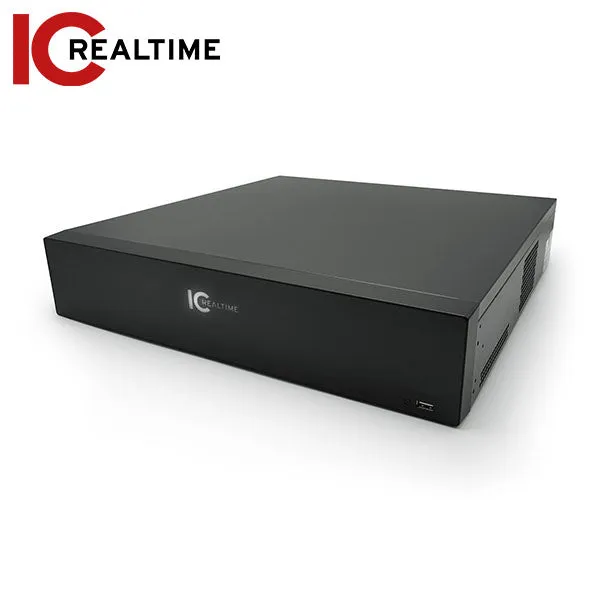 IC Realtime - HDVR-EL3200-2U5MP-AI2 / 32Ch Coax   IP / Rack-Mount Pentabrid / 80TB Max (Starting At 8TB HDD) 5MP/8MP (Coax/IP) Support / 128 Mbps Bandwidth