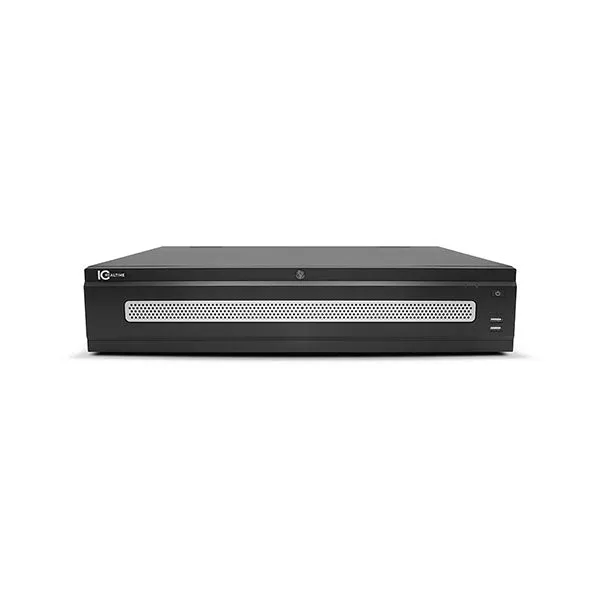 IC Realtime - NVR-EL64-2U12MP1 / 64Ch Rack-Mount NVR. 80TB Max (Starting At 10TB HDD) / 2xRJ45 / 12MP IP Support / 384Mbps Bandwidth / TAA Complliant