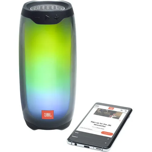 JBL PULSE 4 Portable Bluetooth Speaker (Black)