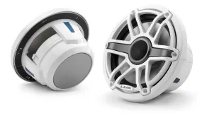 JL Audio M6 7.7in Coaxial Speakers White Sport Grille