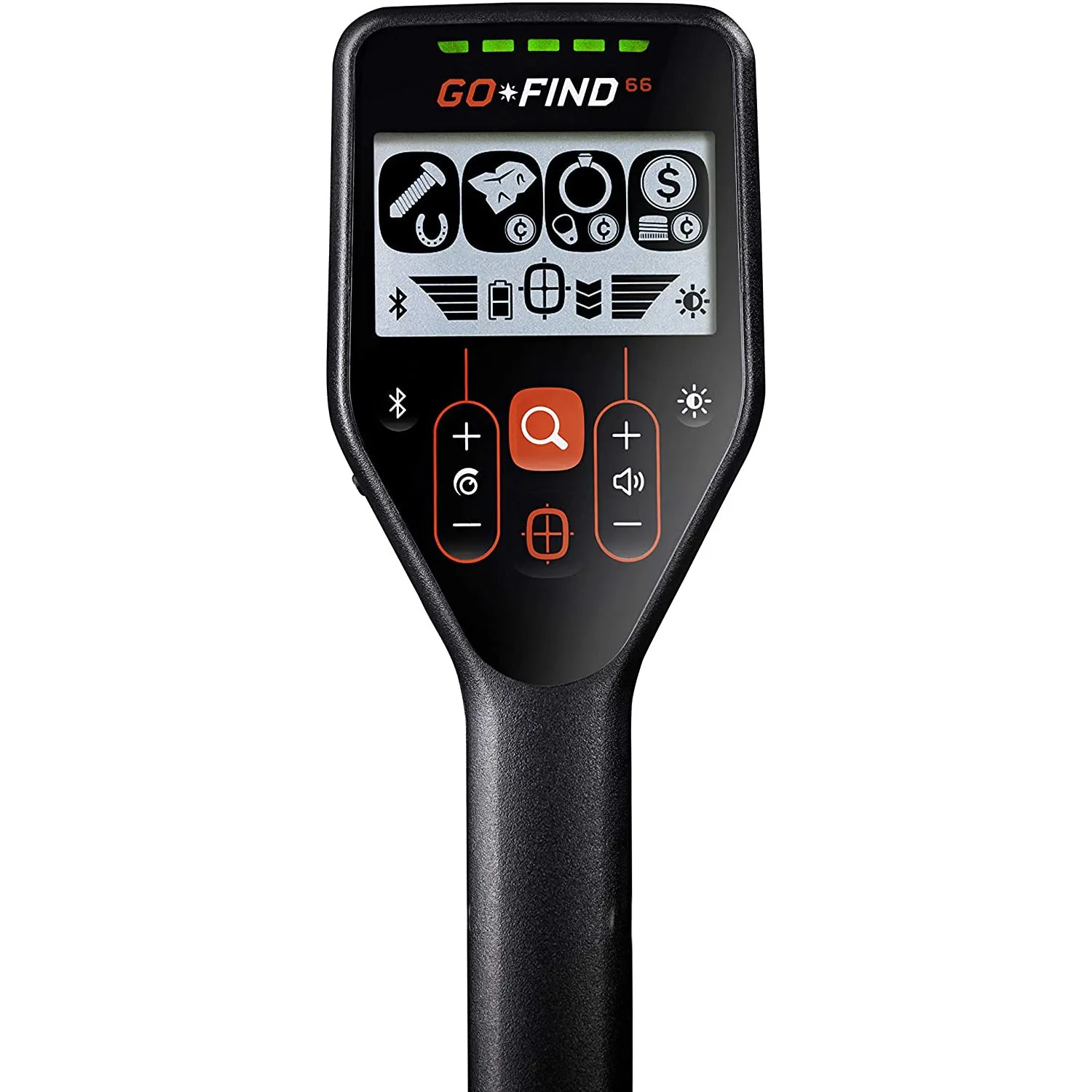 Minelab GO-FIND 66 Metal Detector with 10" inch 7.8 kHz Waterproof Search Coil (3231-0015)