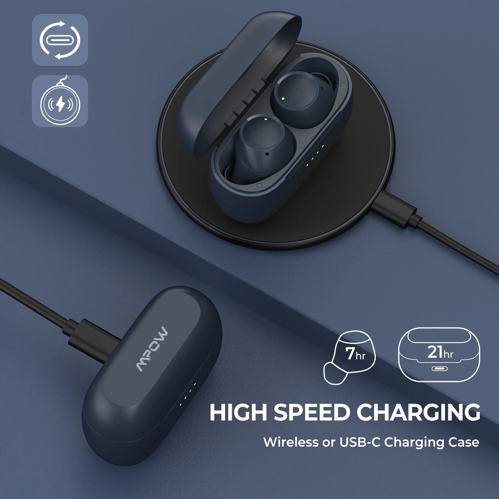 Mpow M13 Wireless Earbuds