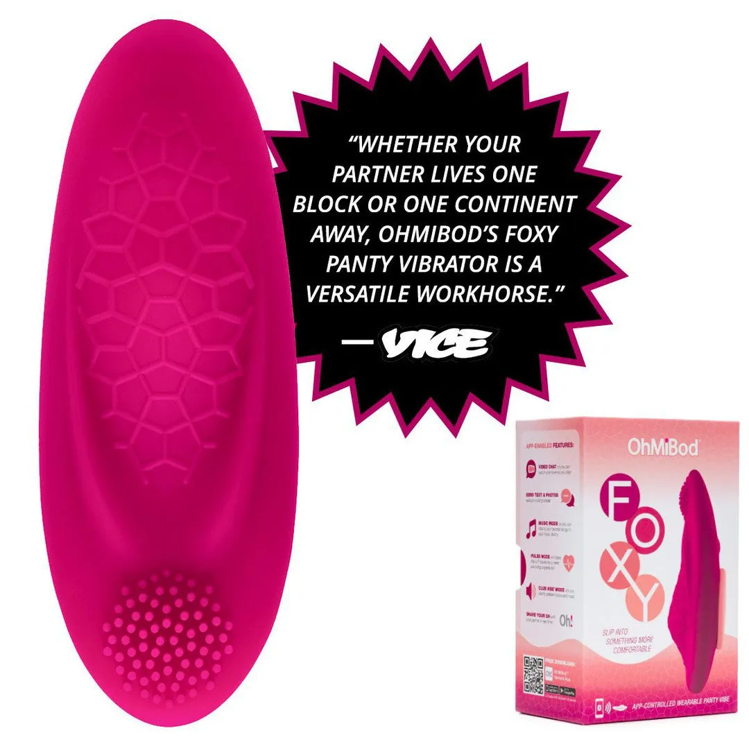 OhMiBod Foxy Bluetooth Panty Vibrator