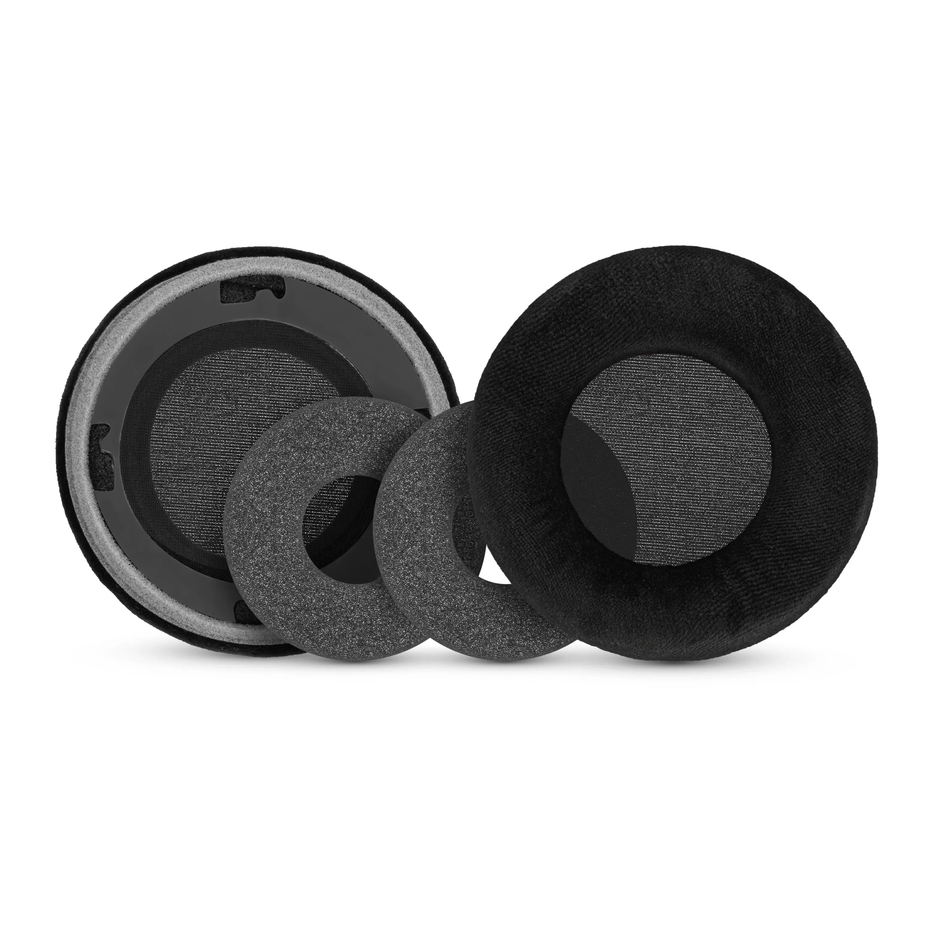 Replacement Earpads for AKG K701, K702, Q701, K601, K612, K712 Headphones - Soft Velour & Foam