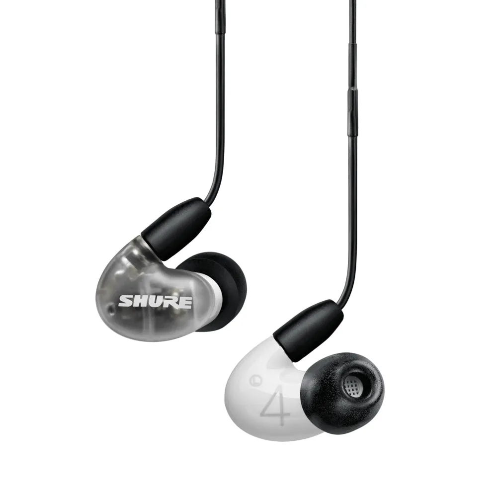 Shure AONIC 4 Wired Sound Isolating Earphones with Remote   Mic