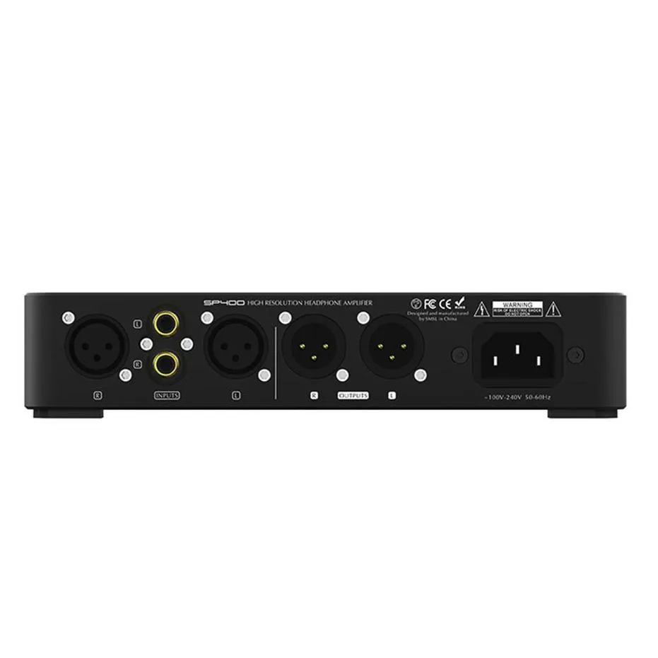 SMSL M400 DAC  SP400 HPA  XLR Cable Stack