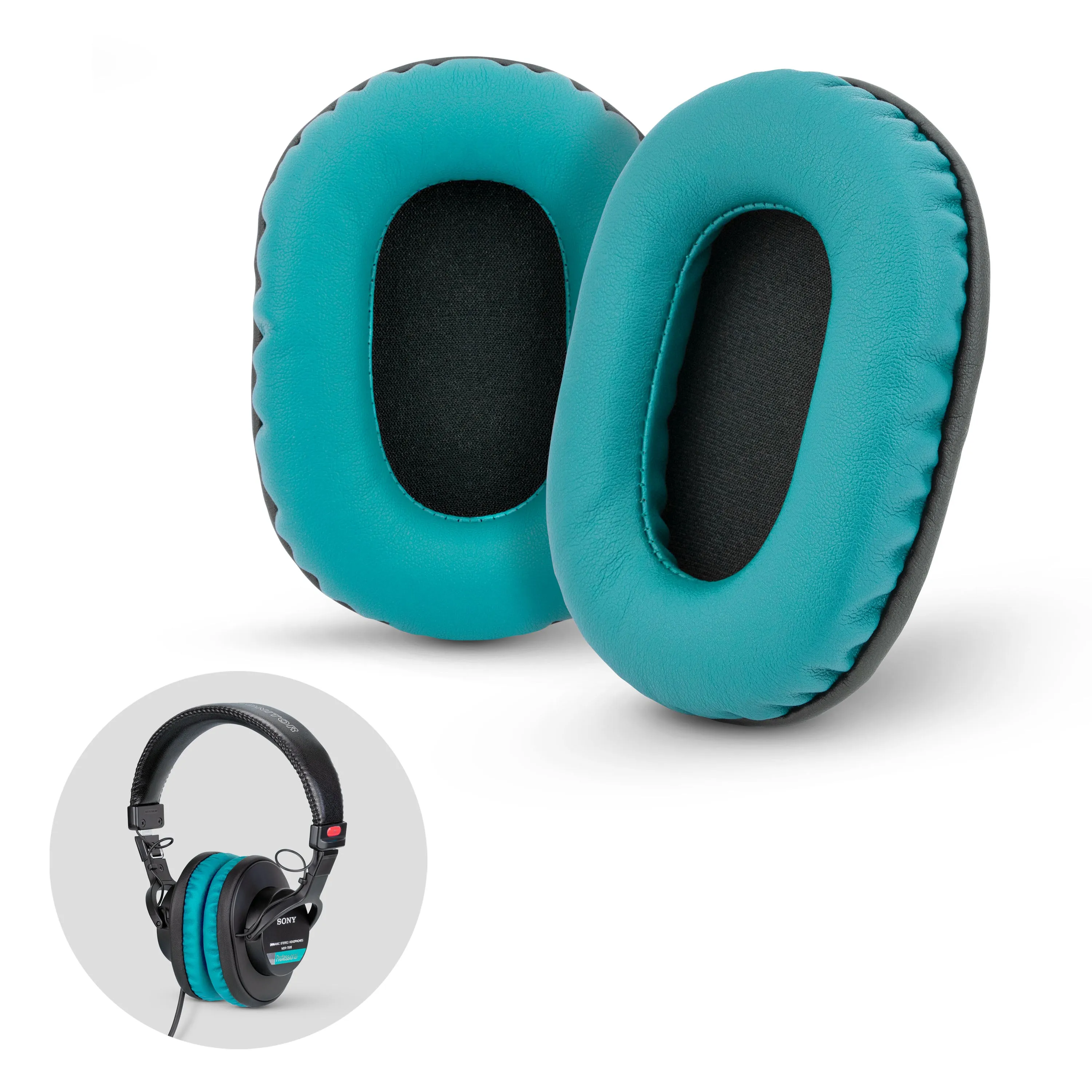 SONY MDR-7506 Replacement Premium Earpads - Also Suitable for V6, CD900ST Headphones (PU)