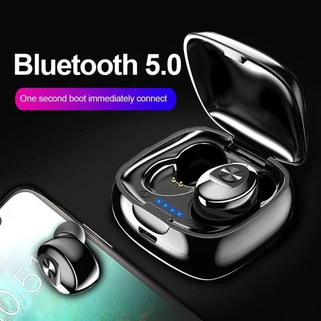 TWS Bluetooth 5.0 Earphone Wireless Headphone True Wireless Stereo Earbuds HIFI Sport Earphones Handsfree with Mic for Phone