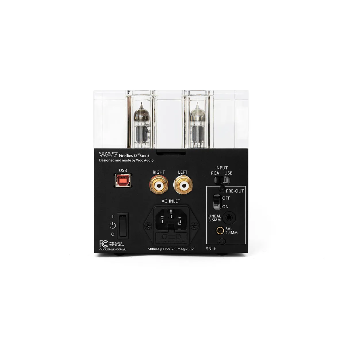 Woo Audio WA7 Fireflies (3rd Gen) Balanced Pre-amp/Amp/DAC